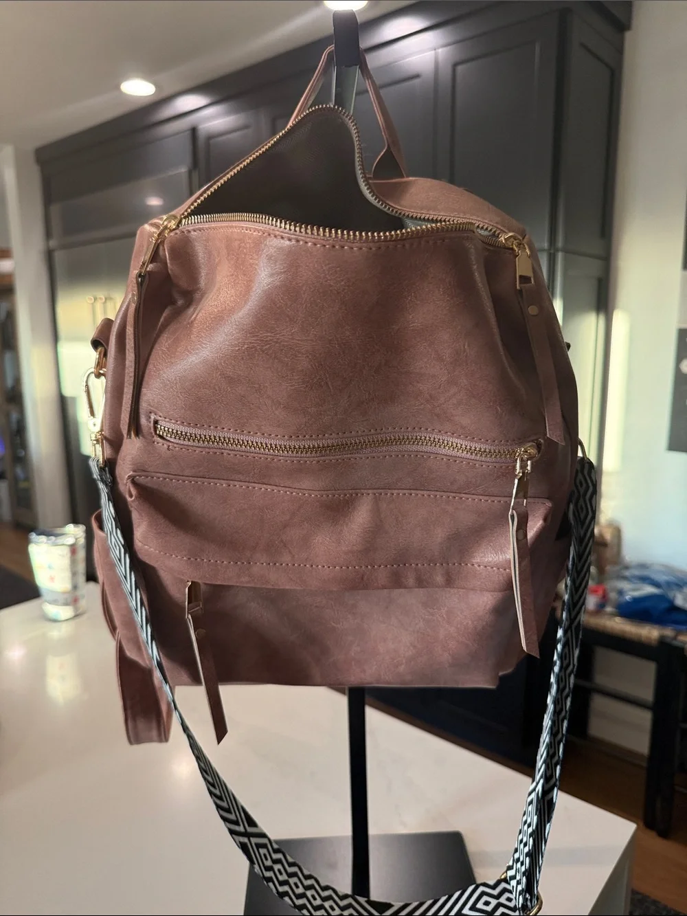 Modern + chic Everyday Convertible Backpack/purse Tote, NWOT